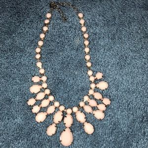 pink & gold necklace